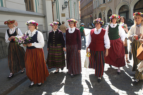 Dziesmu svētkos 2008